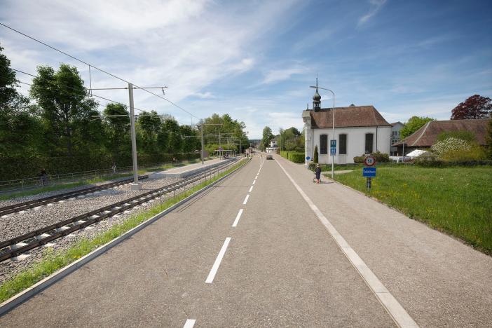 Neue Kreuzungsstelle bei St.Katharinen